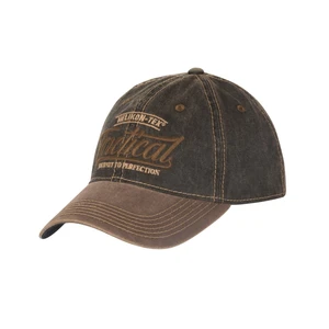 Kšiltovka Snapback Tactical Helikon-Tex® (Barva: DIRTY WASHED BLACK / DIRTY WASHED BROWN D)