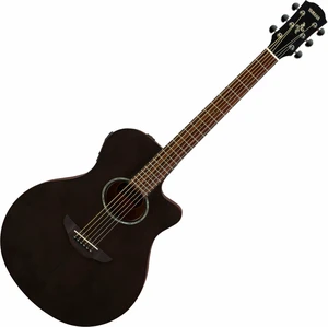 Yamaha APX 600M Smokey Black Chitară electro-acustică Jumbo