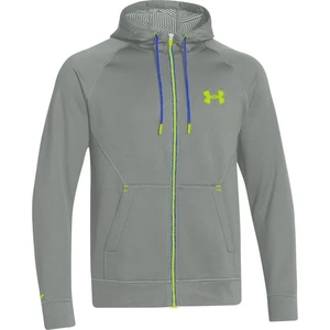 Pánská fleecová bunda UNDER ARMOUR® Storm Hoodie ColdGear® Infrared - šedá (Farba: Sivá, Veľkosť: XXL)