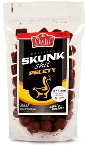 Chytil chytací pelety s dírkou 250 g - příchuť švestka - průměr 20 mm