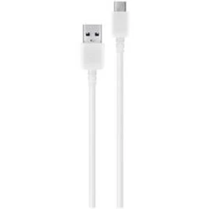 Kabel pro mobilní telefon Samsung EPDN930CWE , [1x USB - 1x USB-C™ zástrčka], 1.00 m, bílá