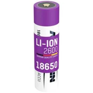 Speciální akumulátor Ansmann 18650 9,36 Wh, 18650, Li-Ion akumulátor, 3.7 V, 2600 mAh