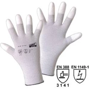 Pracovní rukavice L+D worky ESD TIP 1170-8, velikost rukavic: 8, M