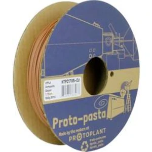 Vlákno pro 3D tiskárny Proto-Pasta HTPC1705-CU, PLA plast, 1.75 mm, 500 g, měděná