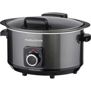 Pomalý hrnec Morphy Richards Sear&Stew 6.5L 461020EE, černá