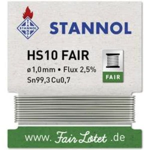 Pájecí cín Stannol HS10-Fair, naviják, 5 g, 1 mm