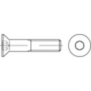 Zápustný šroub TOOLCRAFT 1069264, N/A, M10, 55 mm, nerezová ocel, 100 ks