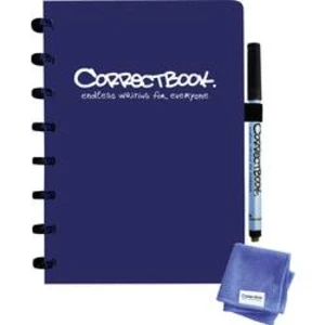 Correctbook DIN A5 navy blue blanko DIN A5 navy blue blanko poznámková kniha námořnická modrá DIN A5