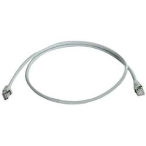 Síťový kabel RJ45 Telegärtner L00000A0081, CAT 6A, S/FTP, 1.00 m, šedá