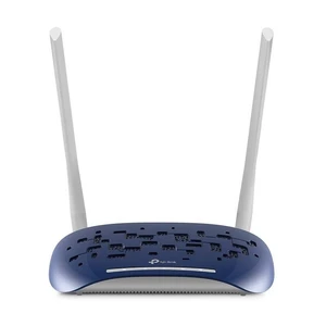 Router TP-Link TD-W9960 (TD-W9960) modrý bezdrôtový VDSL/ADSL modem a router • Wi-Fi 802.11 n • bezdrôtová rýchlosť N300 • pásmo 2,4 GHz • 2 antény • 