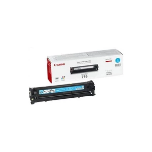 Toner Canon CRG-716C, 1500 stran - originální (1979B002) modrý Toner Canon CRG-716 je určen pro barevné laserové tiskárny Canon i-SENSYS LBP5050 a LBP