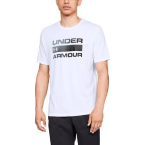 Ua team issue wordmark ss-wht