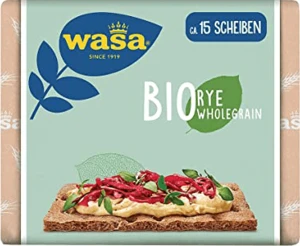 Wasa Bio celozrnná žitná