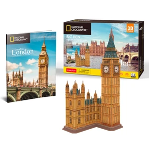 CubicFun - Puzzle 3D National Geographic - Big Ben 94 dílků