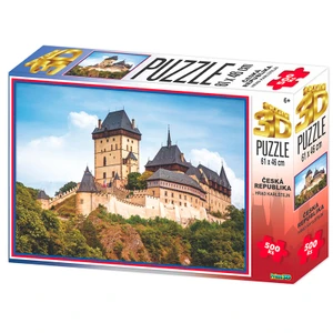 PRIME 3D PUZZLE - ČR - Hrad Karlštejn 500 dílků