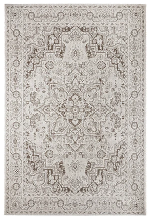 Kusový orientální koberec Flatweave 104805 Cream/Light-brown-160x230