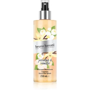 Bruno Banani Sunset Blossom Jasmine & Vanilla parfémovaný sprej na tělo a vlasy pro ženy 250 ml