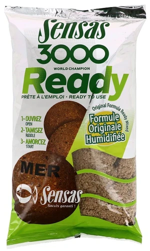 Sensas kŕmenie 3000 ready mer (more) 1,25 kg