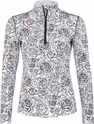 Head Rebels Allover Midlayer Women White/Black L Săritor