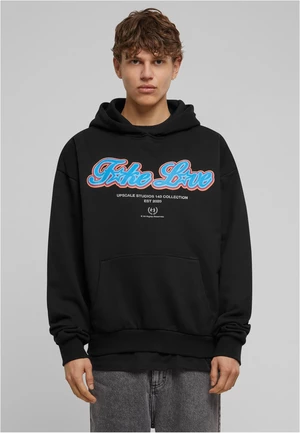 Men's F*ke L*ve Ultra Heavy Oversize Sweatshirt - Black