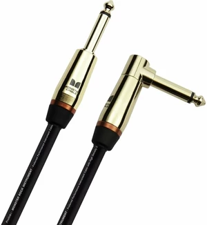 Monster Cable Prolink Rock 21FT Instrument Cable Negru 6,4 m Oblic - Drept