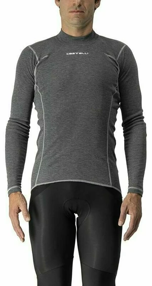 Castelli Flanders Warm Long Sleeve Sous-vêtements fonctionnels Gray L