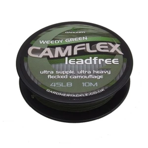 Gardner bezolovnatá šnůrka camflex leadfree 10 m - weedy green - 65 lb