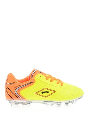 Slazenger Yellow - Red Boy Turf Court Shoes