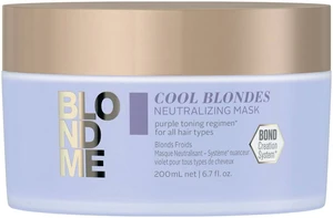 Schwarzkopf Professional Vyživující maska neutralizující žluté tóny Cool Blondes (Neutralizing Mask) 200 ml