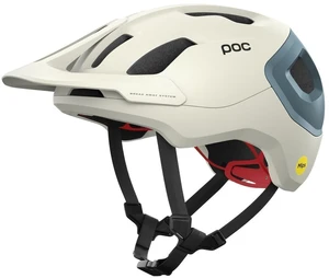 POC Axion Race MIPS Selentine Off-White/Calcite Blue Matt 59-62 Casque de vélo