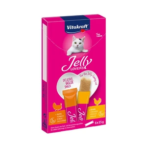 Vitakraft Jelly Lovers kuře a krůta 6x15 g