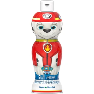 Nickelodeon Paw Patrol Shower Gel & Shampoo sprchový gel a šampon 2 v 1 pro děti Marshall 400 ml