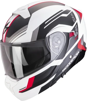 Scorpion EXO 930 EVO SIKON Matt White/Black/Red 2XL Helm