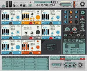 Reason Studios Algoritm FM Synthesizer Software de estudio de instrumentos VST (Producto digital)