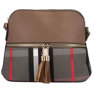 Dámská crossbody kabelka hnědá - MaxFly Alizza