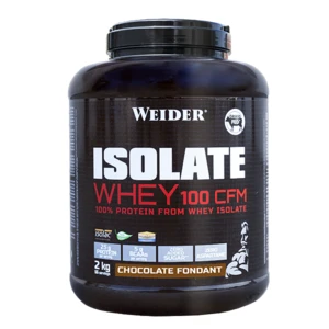 WEIDER ISOLATE WHEY 100 CFM 100%, syrovátkový isolát, , Čokoládový fondán 2 kg