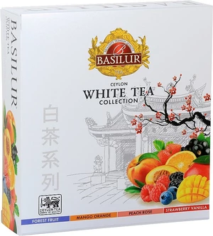 BASILUR White Tea Assorted přebal 40 x 1.5 g