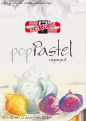 KOH-I-NOOR Pop Pastel 300 x 420 mm 220 g Bloc de dibujo