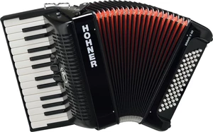 Hohner Bravo II 60 Black Klávesový akordeón