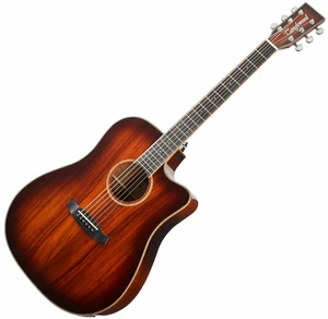 Tanglewood TW5 E KOA Autumn Burst Guitare Dreadnought acoustique-électrique