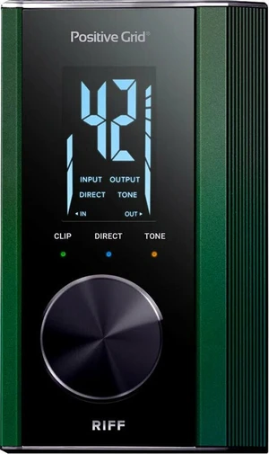 Positive Grid RIFF Green Interface audio USB