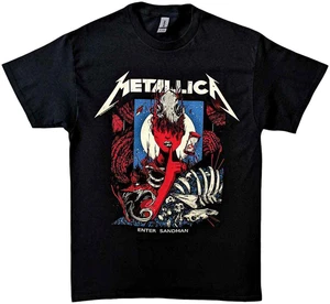 Metallica Tricou Enter Sandman Poster Black L