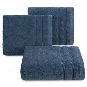 Eurofirany Unisex's Towel 427835 Navy Blue