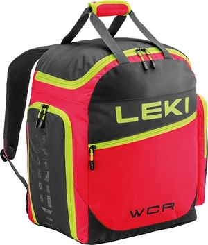 Leki Skiboot Bag WCR Bright Red/Black/Neonyellow Borsa scarponi da sci