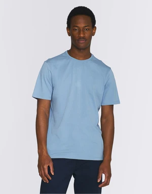 Knowledge Cotton Agnar Basic T-Shirt 1322 Asley Blue L