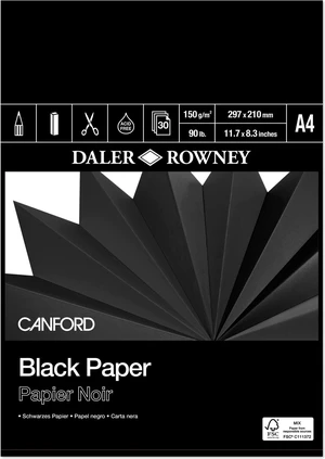 Daler Rowney Canford Coloured Paper A4 150 g Bloc de dibujo