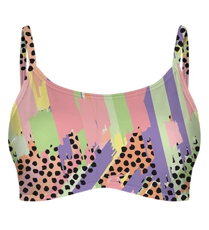 Női bikini felső Mr. GUGU & Miss GO PASTEL DOTS CROP