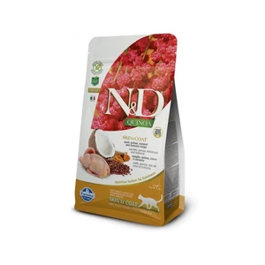 N & D GF Quinoa CAT Skin & Coat Quail & Coconut 300g