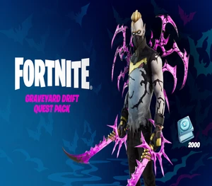 Fortnite - Graveyard Drift Quest Pack + 2000 V-Bucks Challenge AR XBOX One CD Key