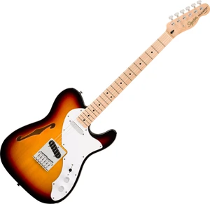 Fender Squier Affinity Series Telecaster Thinline MN 3-Color Sunburst E-Gitarre